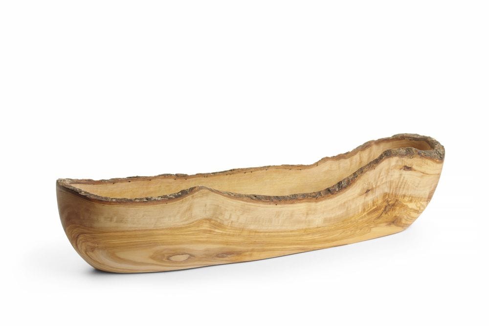 Ovalna zdjelica od drva masline, HENDI, 205x95x(H)50mm - Slika 2