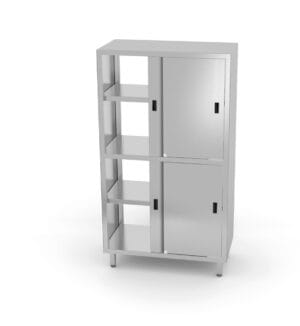 Prolazni ormar s pregradama i kliznim vratima, HENDI, Kitchen Line, 800x500x(H)1800mm