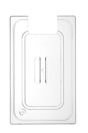 Gastronorm poklopac s otvorom za Sous-vide štap, HENDI, GN 1/1, Prozirno, 530x325mm